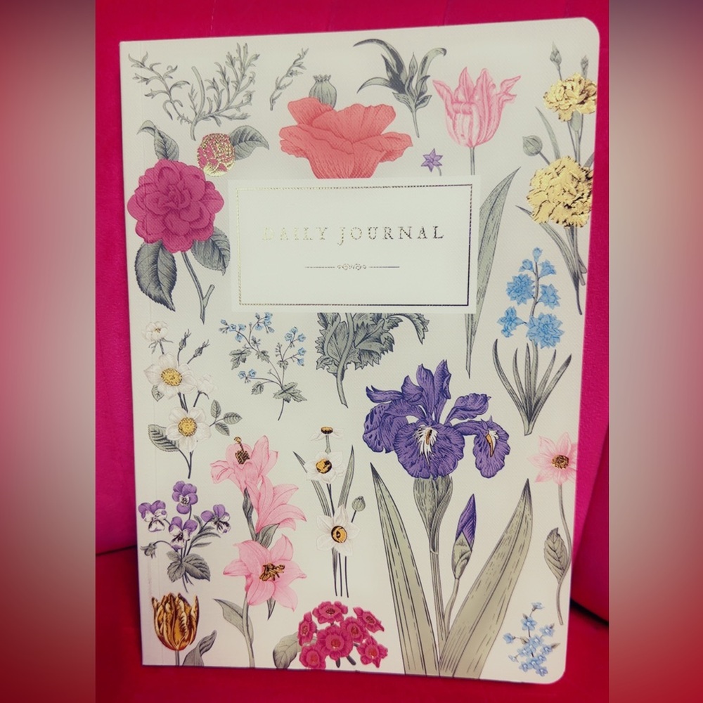James Burke Collection Elegant Floral Journal